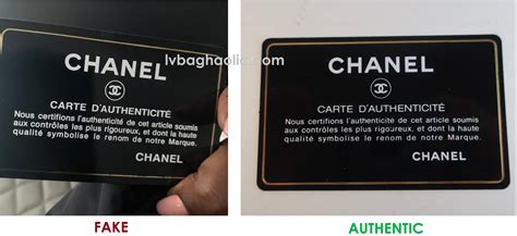 chanel authencity card|certificate of authenticity Chanel.